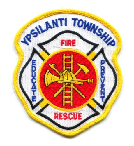 Ypsilanti Township Fire Rescue Department Patch Michigan MI