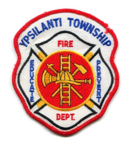 Ypsilanti Township Fire Department Patch Michigan MI