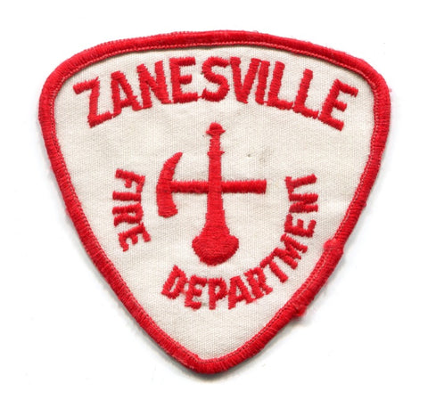 Zanesville Fire Department Patch Ohio OH