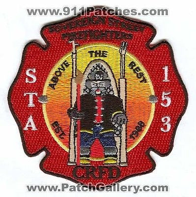 Castle Rock Fire Rescue Department Station 153 CRFD Company Patch Colorado CO SKU54