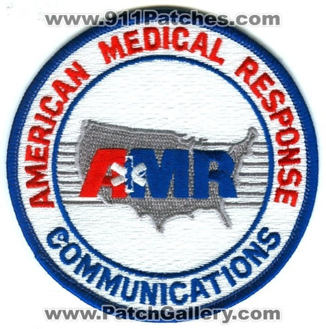 American Medical Response AMR Communications EMS Patch No State Affiliation