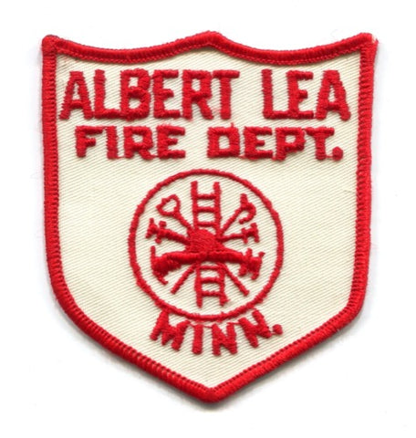 Albert Lea Fire Department Patch Minnesota MN