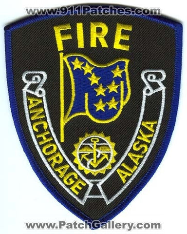 Anchorage Fire Department Patch Alaska AK