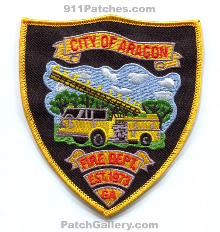 Aragon Fire Department Patch Georgia GA