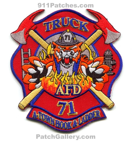 Arlington Fire Department Truck 71 Patch Tennessee TN