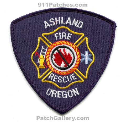 Ashland Fire Rescue Department Patch Oregon OR