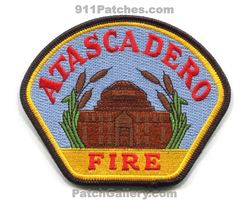 Atascadero Fire Department Patch California CA