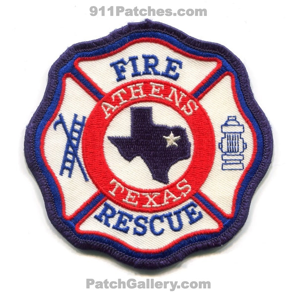 Athens Fire Rescue Department Patch Texas TX