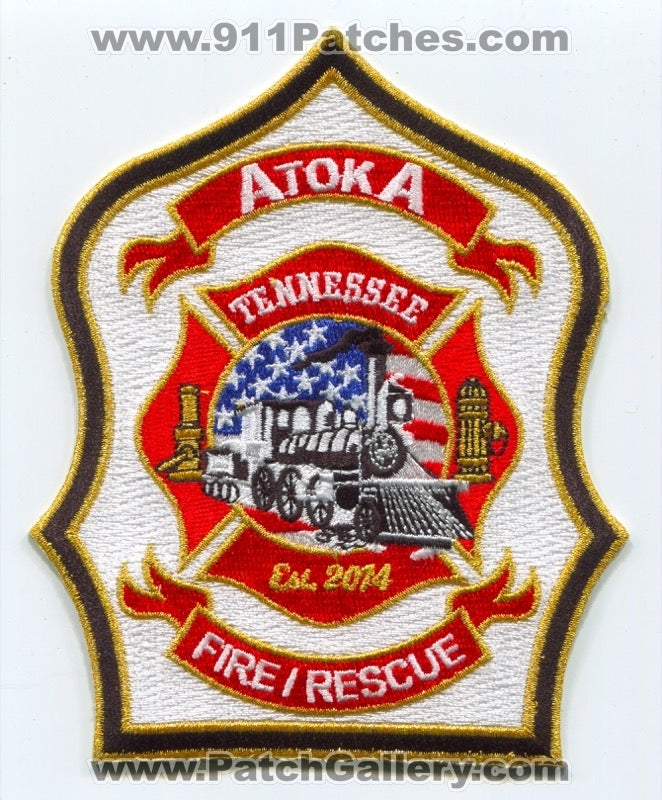 Atoka Fire Rescue Department Patch Tennessee TN