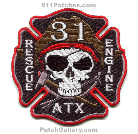 Austin Fire Department Station 31 Patch Texas TX