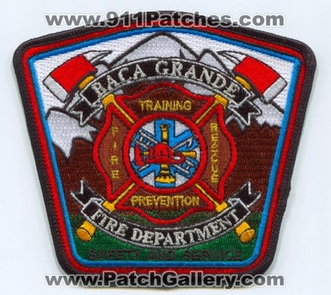 Baca Grande Fire Rescue Department Patch Colorado CO