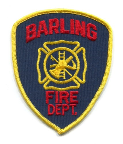 Barling Fire Department Patch Arkansas AR