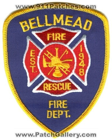 Bellmead Fire Rescue Department Patch Texas TX