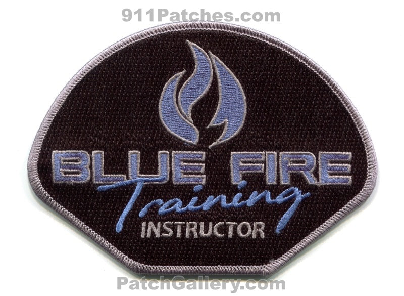 Blue Fire Training Instructor Patch Minnesota MN