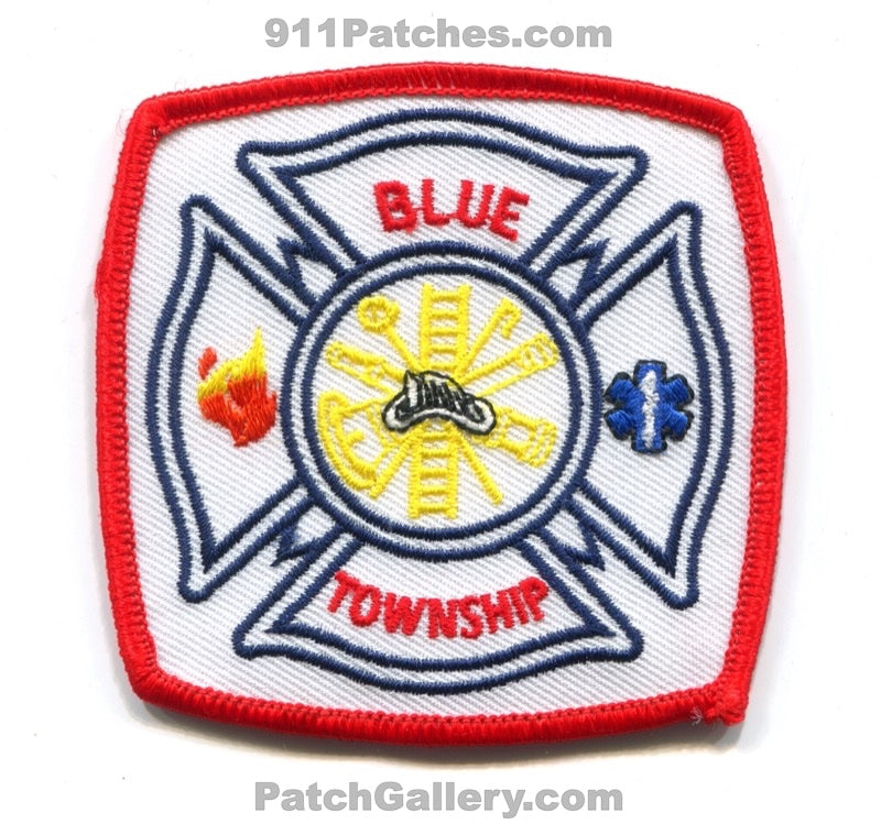Blue Township Fire Department Patch Kansas KS