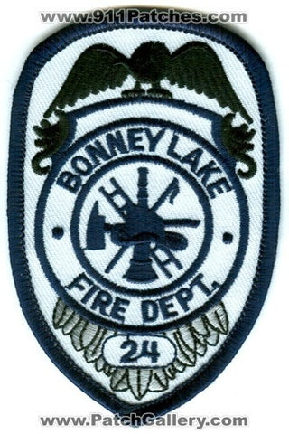 Bonney Lake Fire Department King County District 24 Patch Washington WA