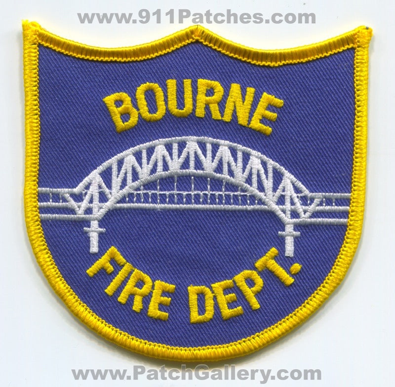Bourne Fire Department Patch Massachusetts MA