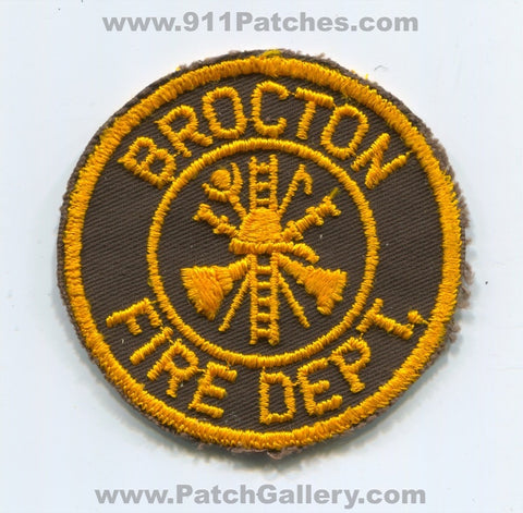Brocton Fire Department Patch Ohio OH