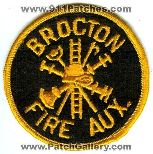 Brocton Fire Department Auxiliary Patch Unknown State
