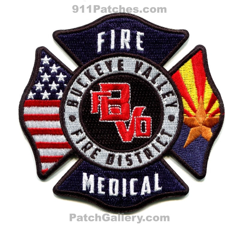 Buckeye Valley Fire District Patch Arizona AZ