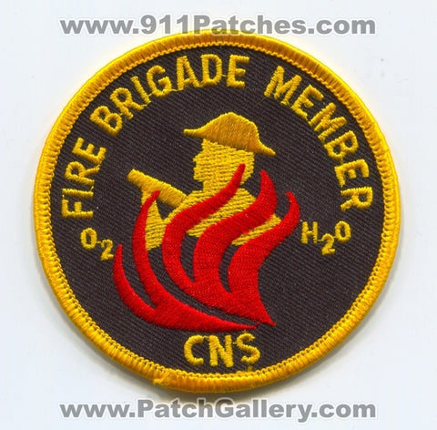 CNS Fire Brigade Member Patch Unknown State
