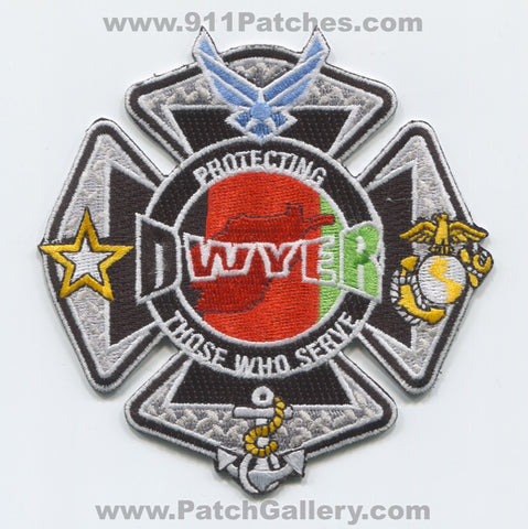 Afghanistan - Camp Dwyer Fire Department Military Patch