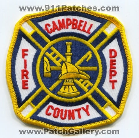 Campbell County Fire Department Patch Wyoming WY