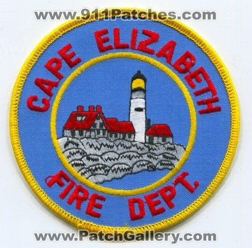 Cape Elizabeth Fire Department Patch Maine ME