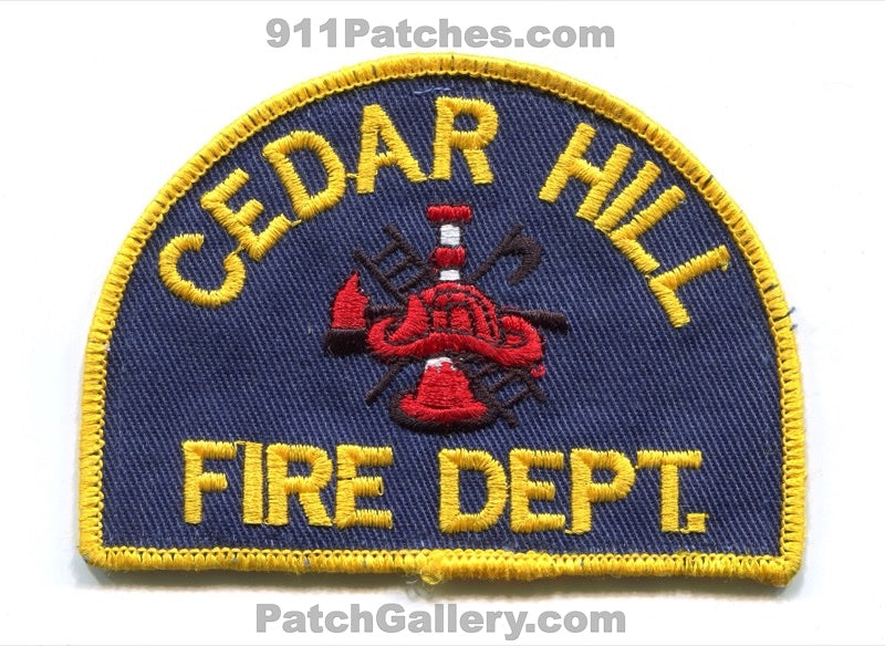 Cedar Hill Fire Department Patch Texas TX
