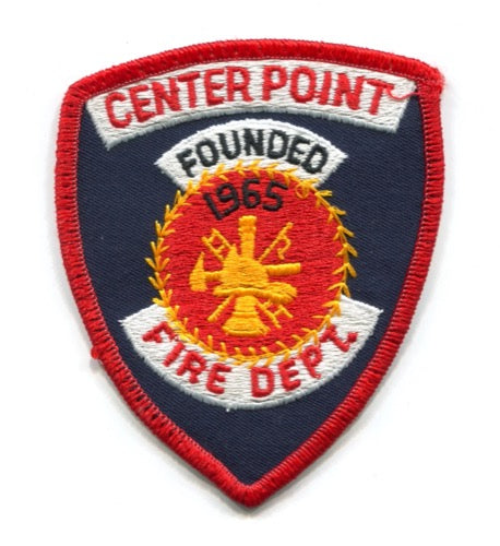Center Point Fire Department Patch Alabama AL