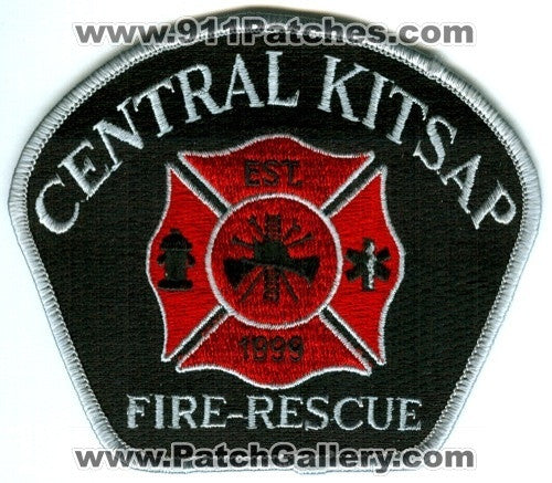 Central Kitsap Fire Rescue Department Patch Washington WA