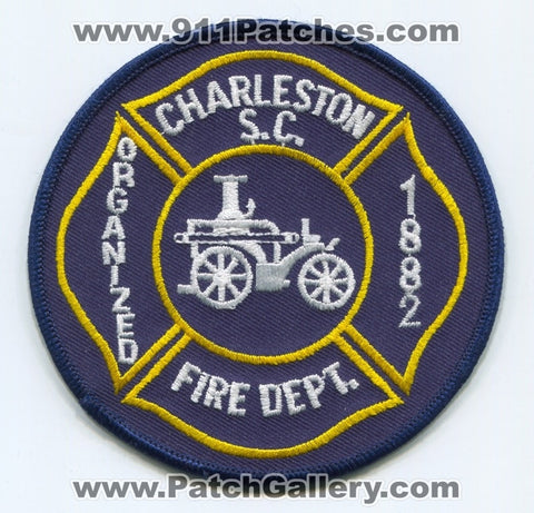 Charleston Fire Department Patch South Carolina SC