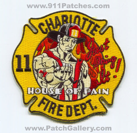 Charlotte Fire Department Station 11 Patch North Carolina NC