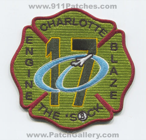 Charlotte Fire Department Station 17 Airport Patch North Carolina NC
