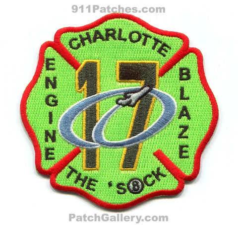 Charlotte Fire Department Station 17 Patch North Carolina NC Airport ARFF CFR