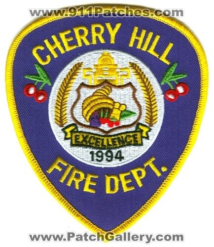 Cherry Hill Fire Department Patch New Jersey NJ