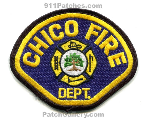 Chico Fire Department Patch California CA