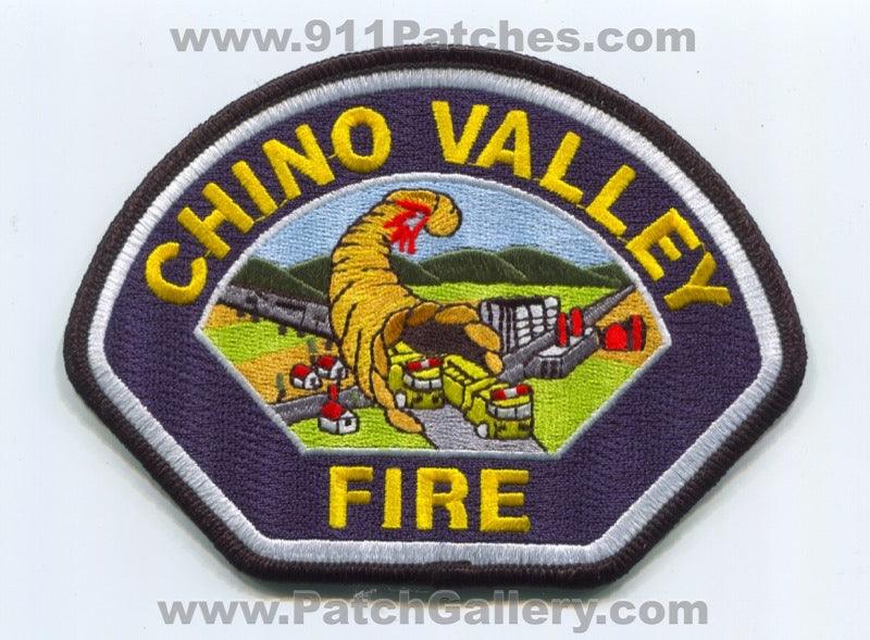 Chino Valley Fire Department Patch California CA