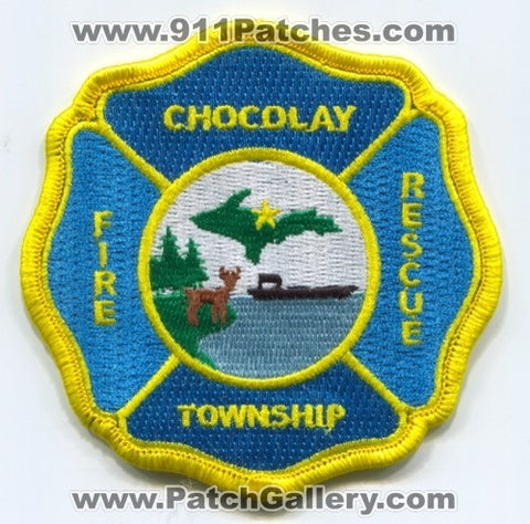 Chocolay Township Fire Rescue Department Patch Michigan MI