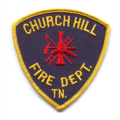 Church Hill Fire Department Patch Tennessee TN