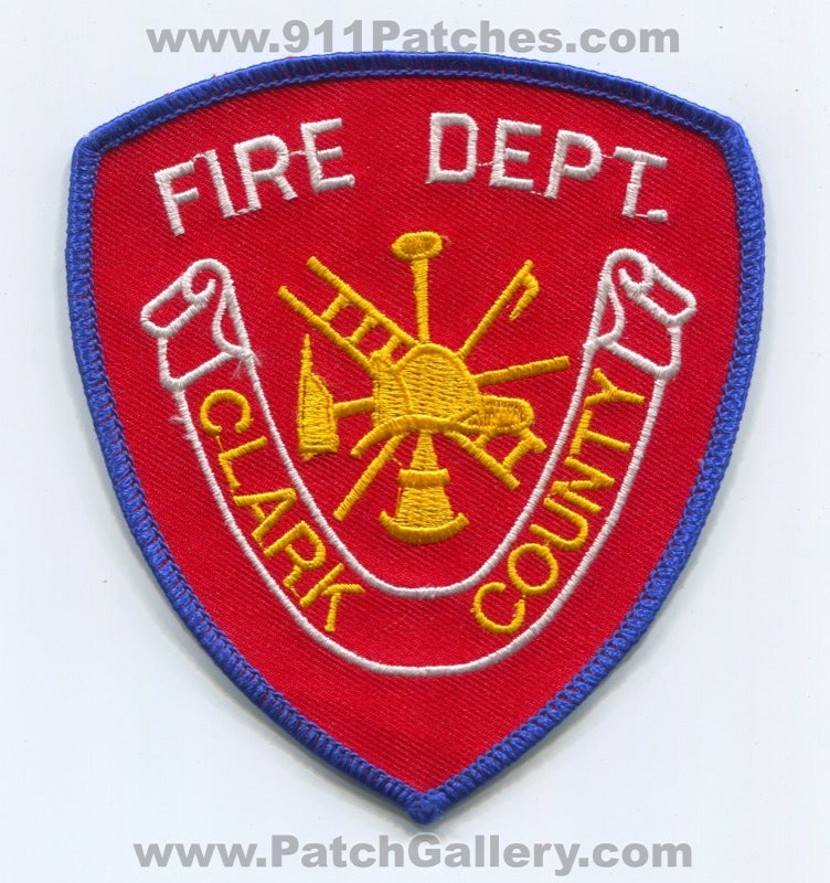 Clark County Fire Department Patch Unknown State