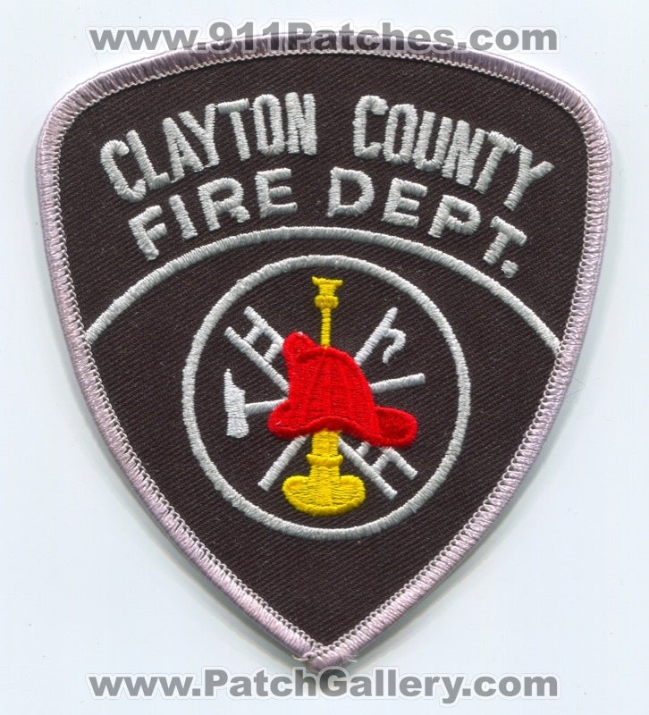 Clayton County Fire Department Patch Georgia GA