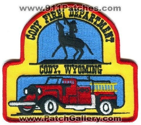 Cody Fire Department Patch Wyoming WY