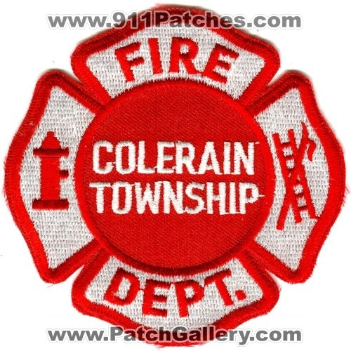 Colerain Township Fire Department Patch Ohio OH