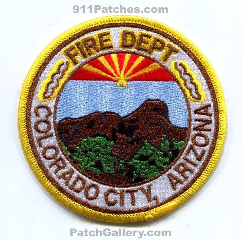 Colorado City Fire Department Patch Arizona AZ