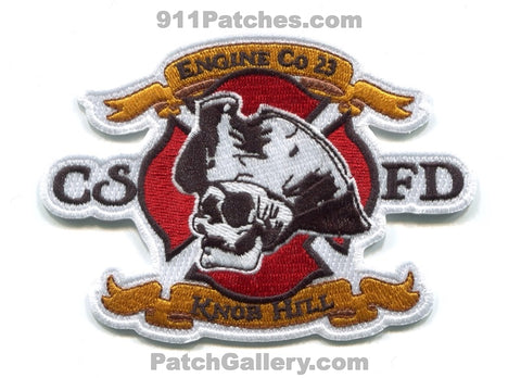 Colorado Springs Fire Department Engine 23 Patch Colorado CO