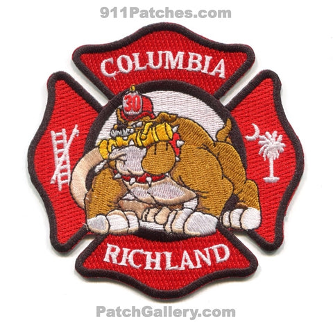 Columbia Richland Fire Department Station 30 Patch South Carolina SC