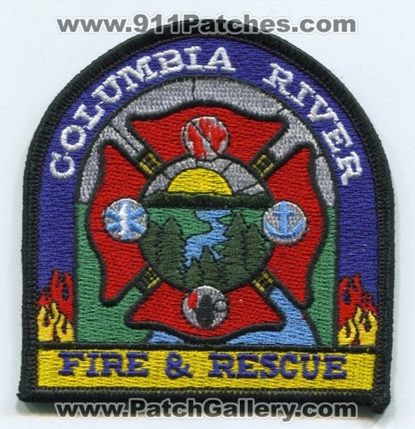 Columbia River Fire and Rescue Department Patch Oregon OR