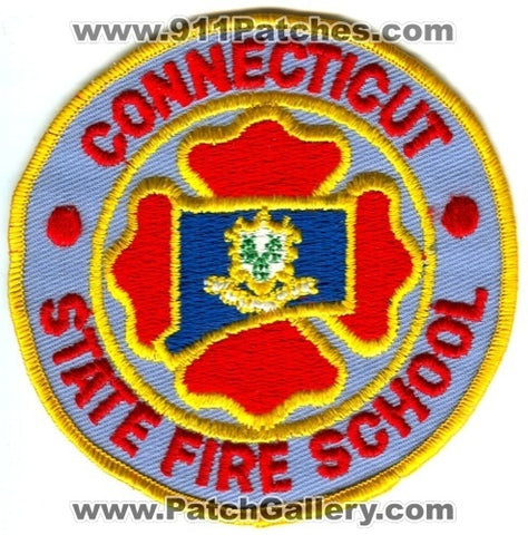 Connecticut State Fire School Patch Connecticut CT