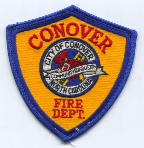 Conover Fire Department Patch North Carolina NC
